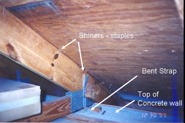 Picture of roofing clip structure