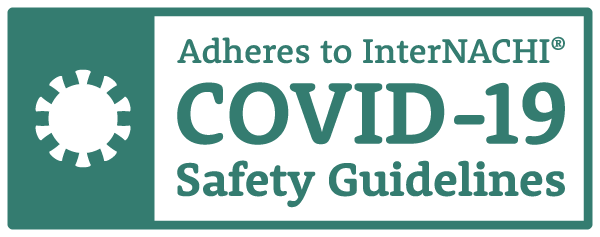 InterNACHI COVID 19 Safety Guideline Compliant Seal